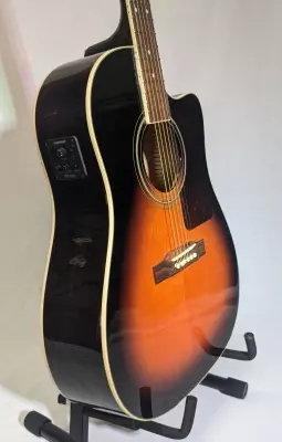 Epiphone - J-45 EC Studio Acoustic/Electric Guitar - Vintage Sunburst 5